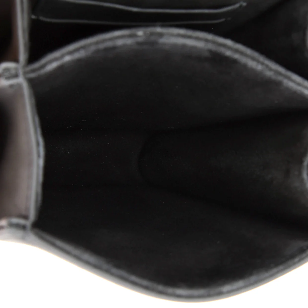 Ultra Matte Diorama Vertical Clutch on Chain Studded Leather - Deep Luxury