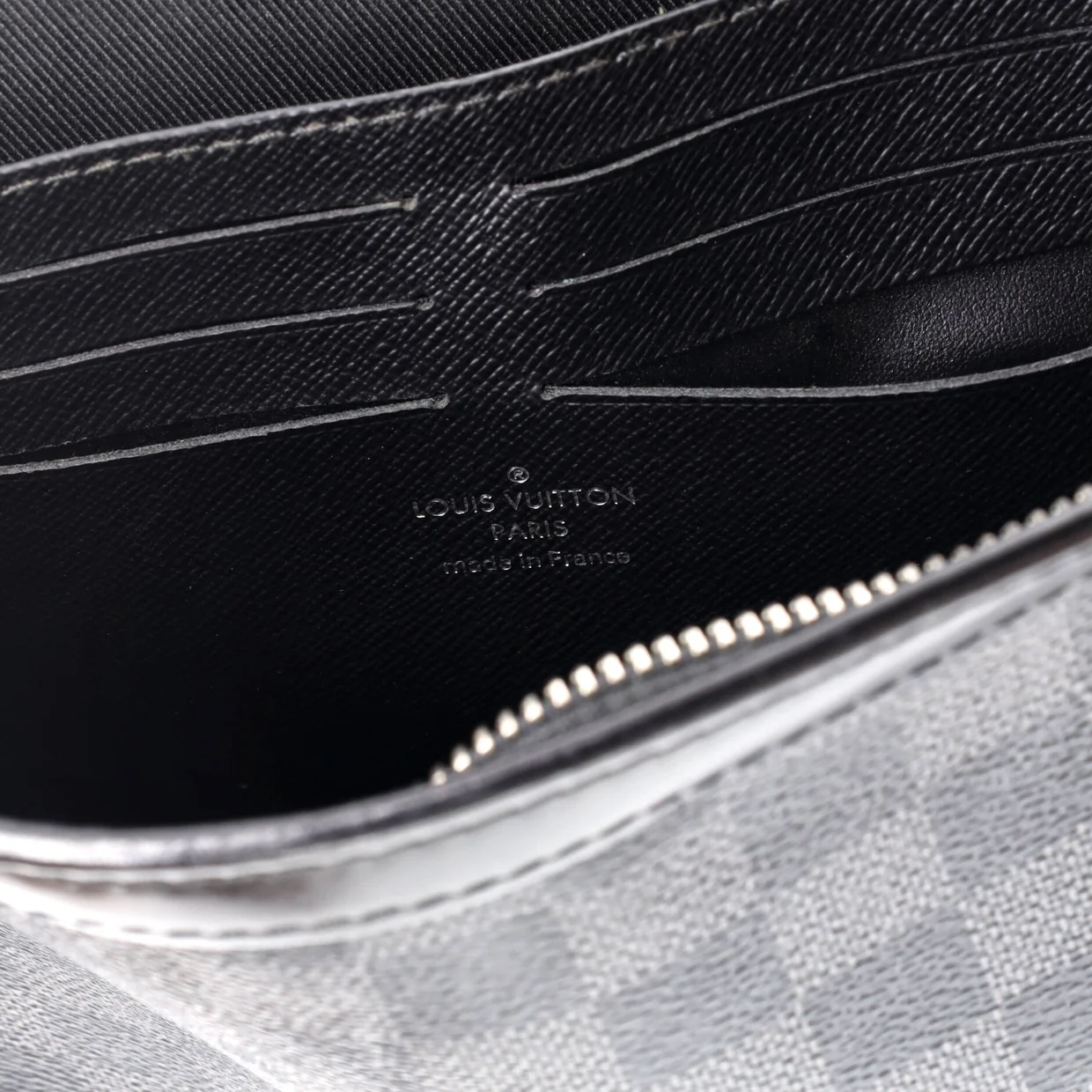 Pochette Voyage Damier Graphite MM - Deep Luxury