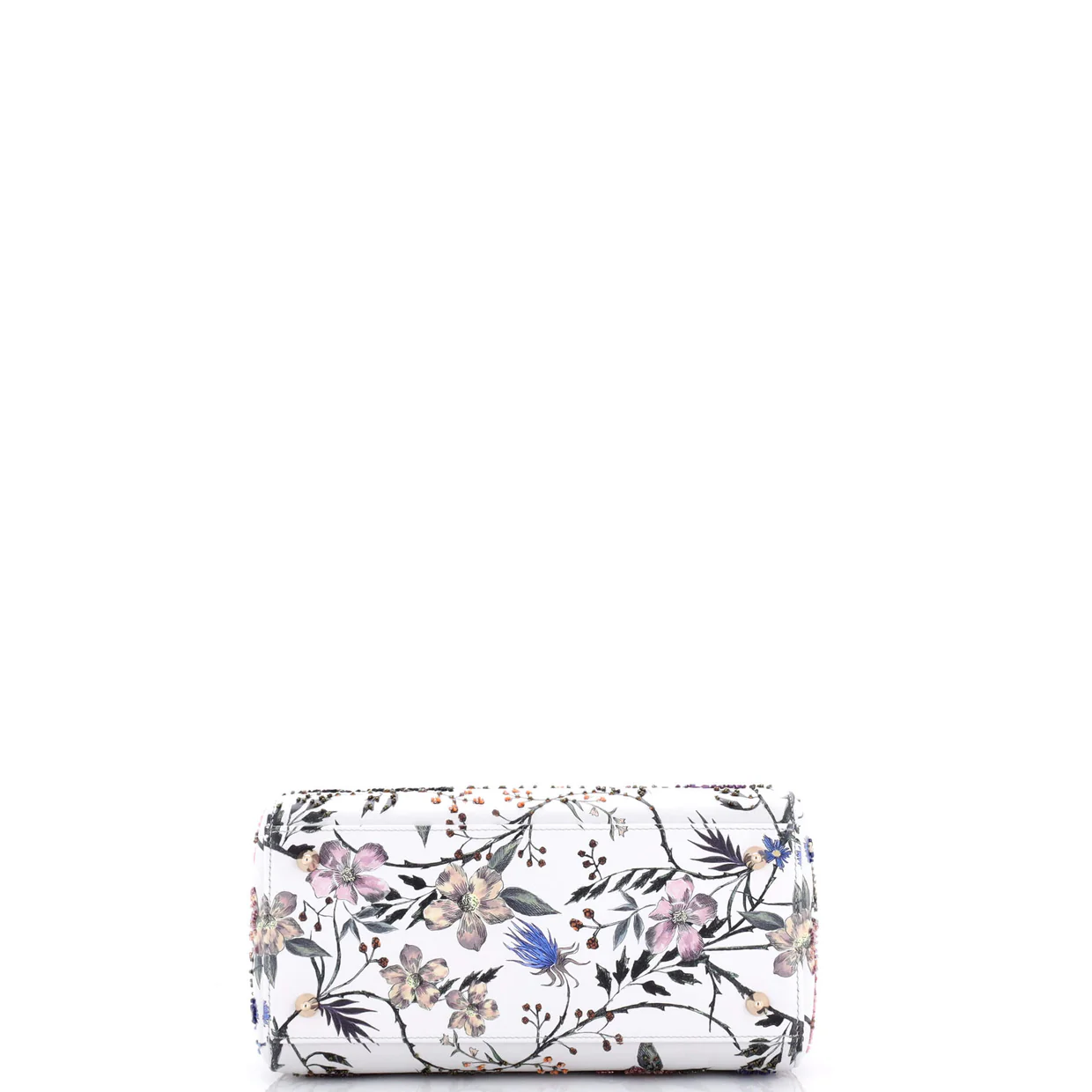 Lady Dior Bag Floral Beaded Leather Medium - Deep Luxury