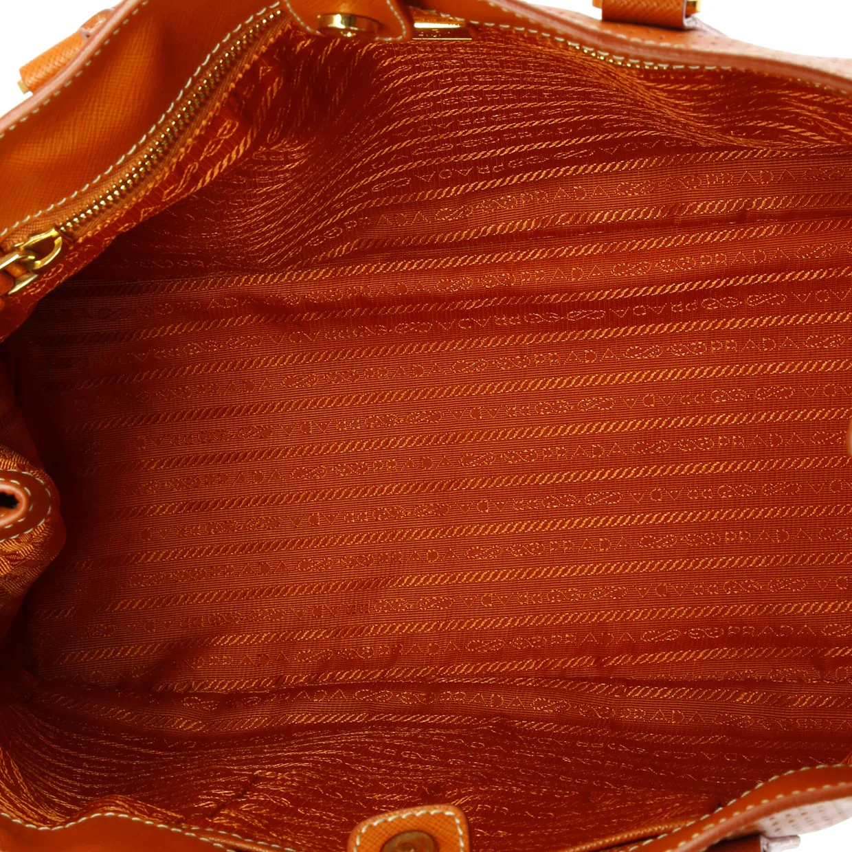 Lux Open Tote Perforated Saffiano Leather Large - Deep Luxury