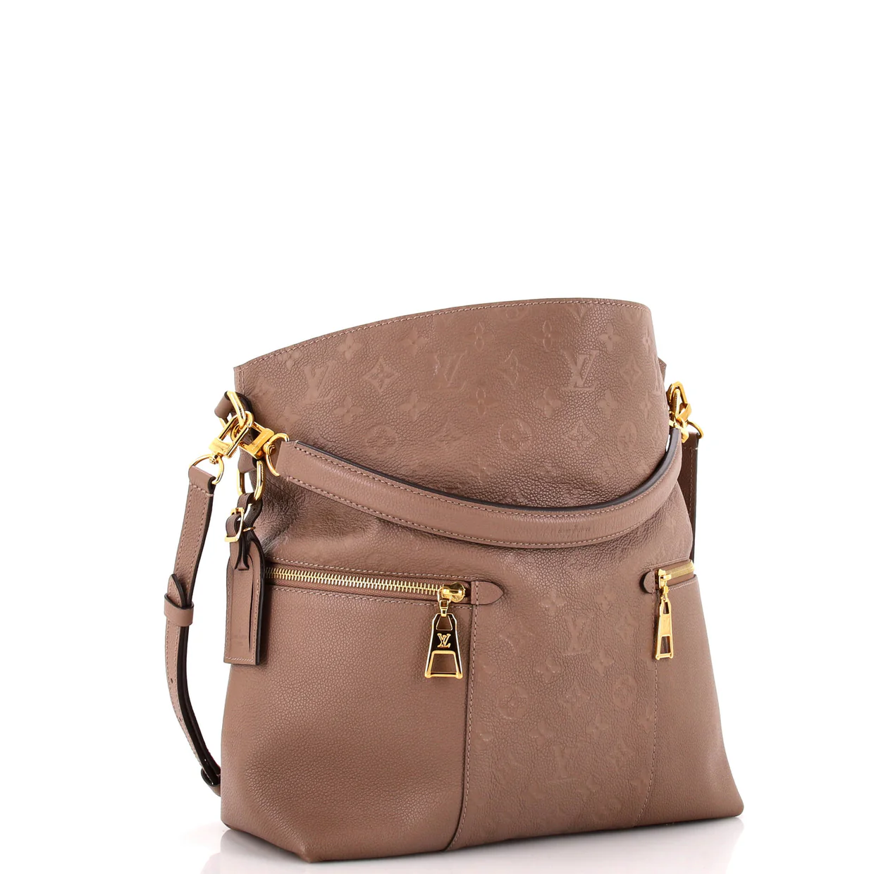 Melie Handbag Monogram Empreinte Leather - Deep Luxury