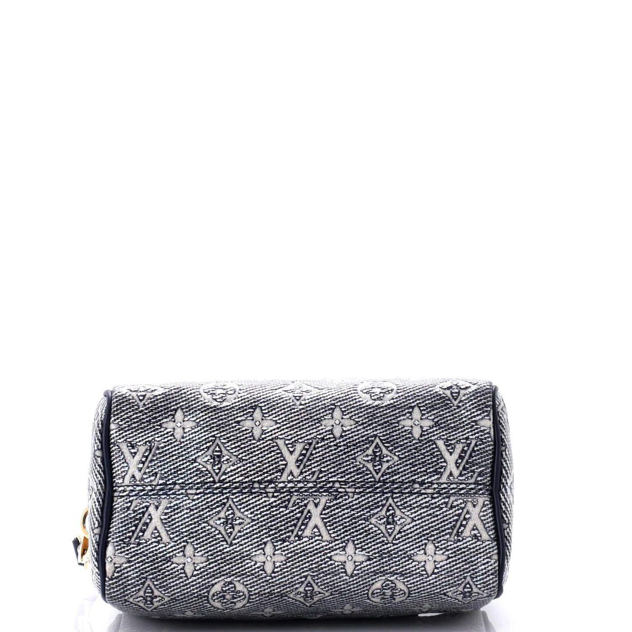 Speedy Bandouliere Bag Monoglam Jacquard Canvas 20 - Deep Luxury