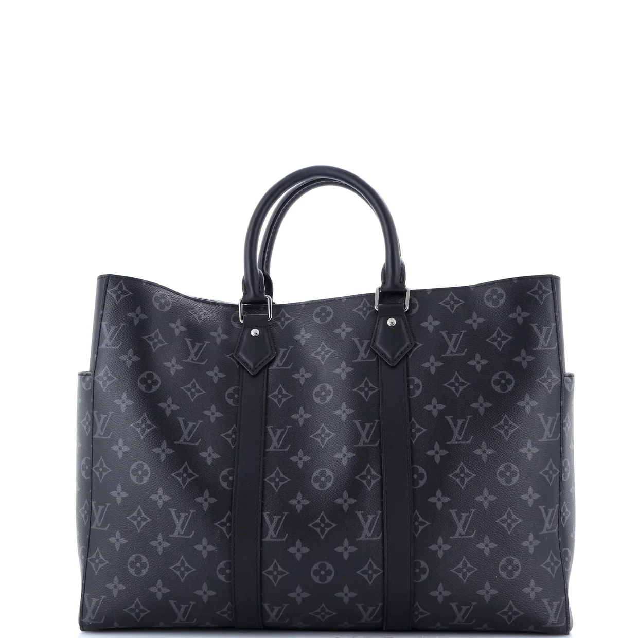 Sac Plat 24H Bag Monogram Eclipse Canvas - Deep Luxury