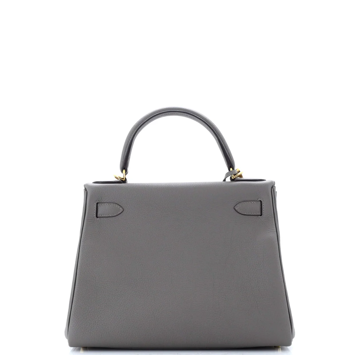 Kelly Handbag Grey Togo with Gold Hardware 28 - Deep Luxury