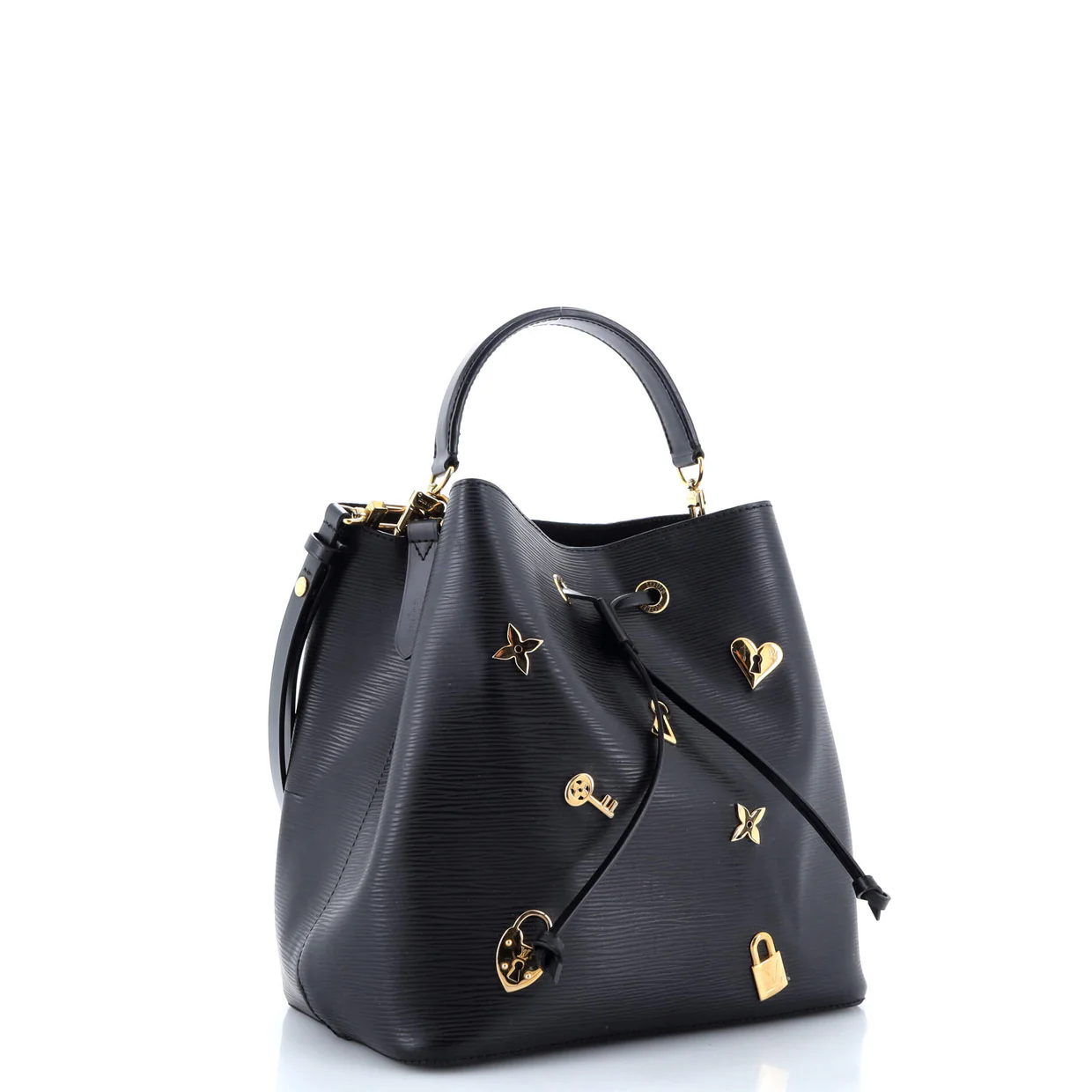 NeoNoe Handbag Love Lock Epi Leather - Deep Luxury