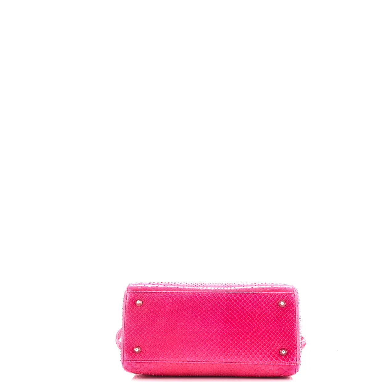 Lady Dior Bag Python Medium - Deep Luxury