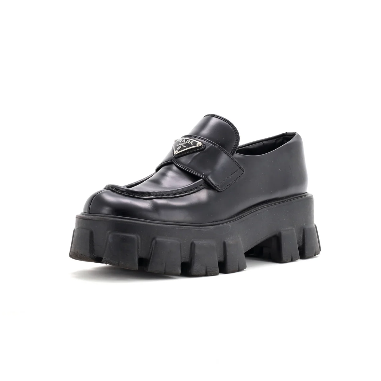 Women's Monolith Loafers Leather - Deep Luxury