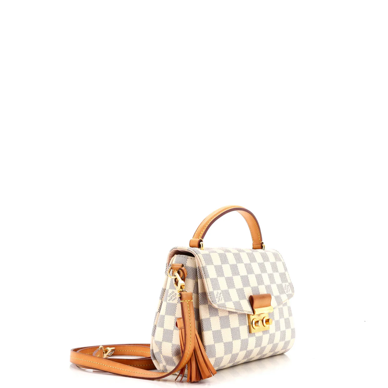 Croisette Handbag Damier - Deep Luxury