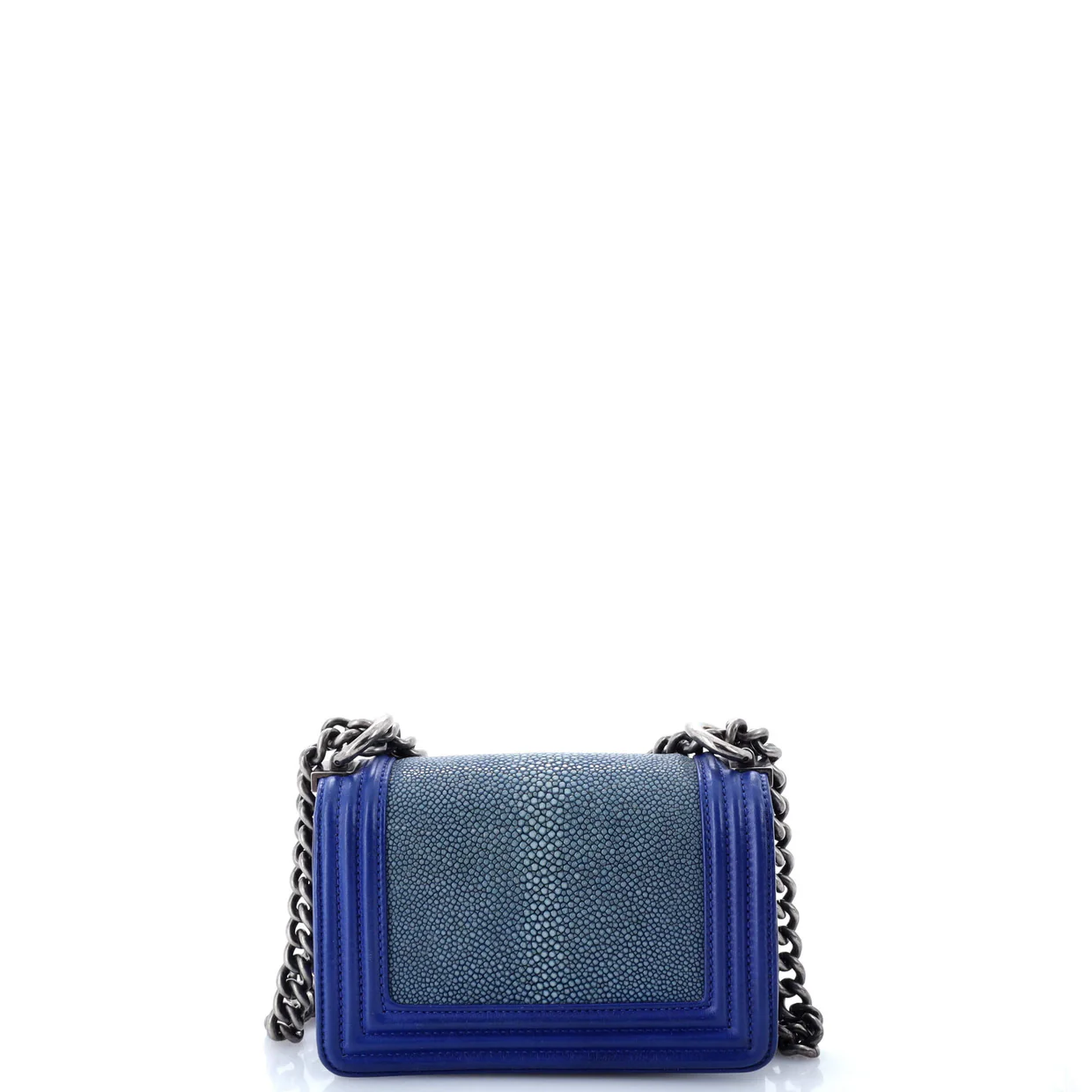 Boy Flap Bag Stingray Mini - Deep Luxury