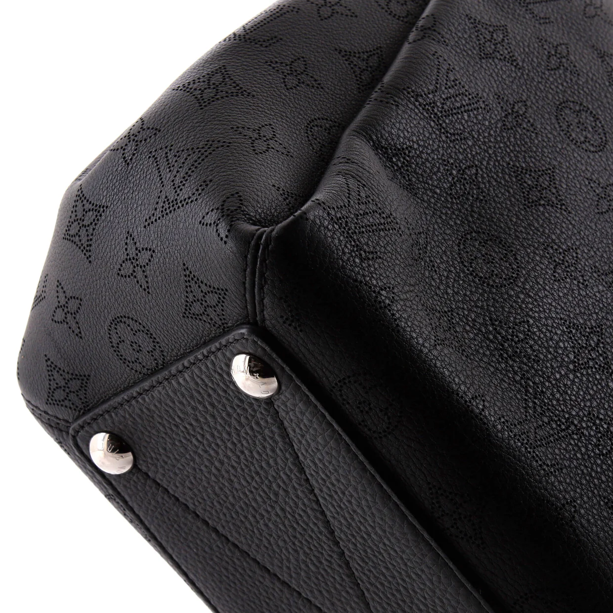 Babylone Handbag Mahina Leather PM - Deep Luxury