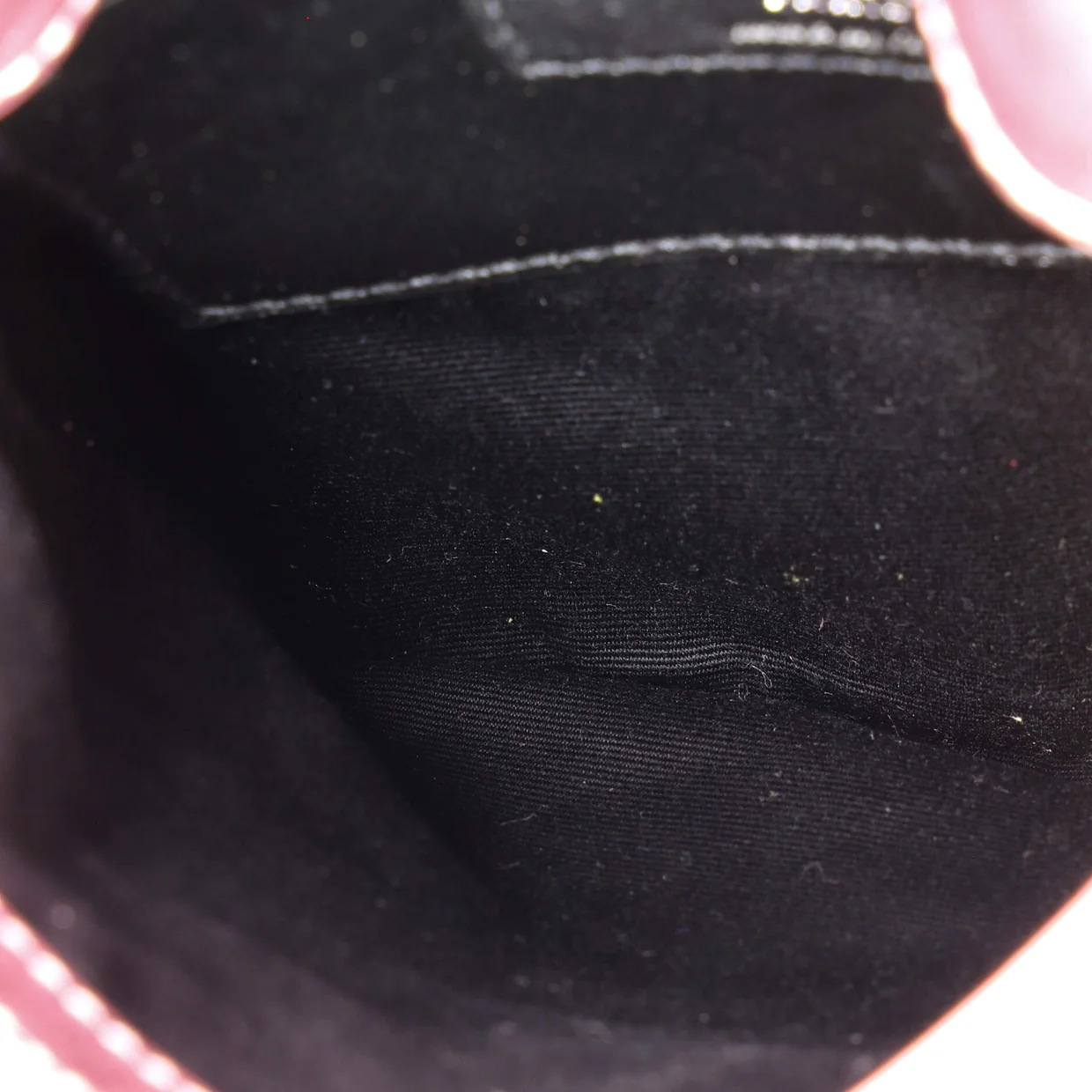 Double Flap Bag Chevron Leather - Deep Luxury