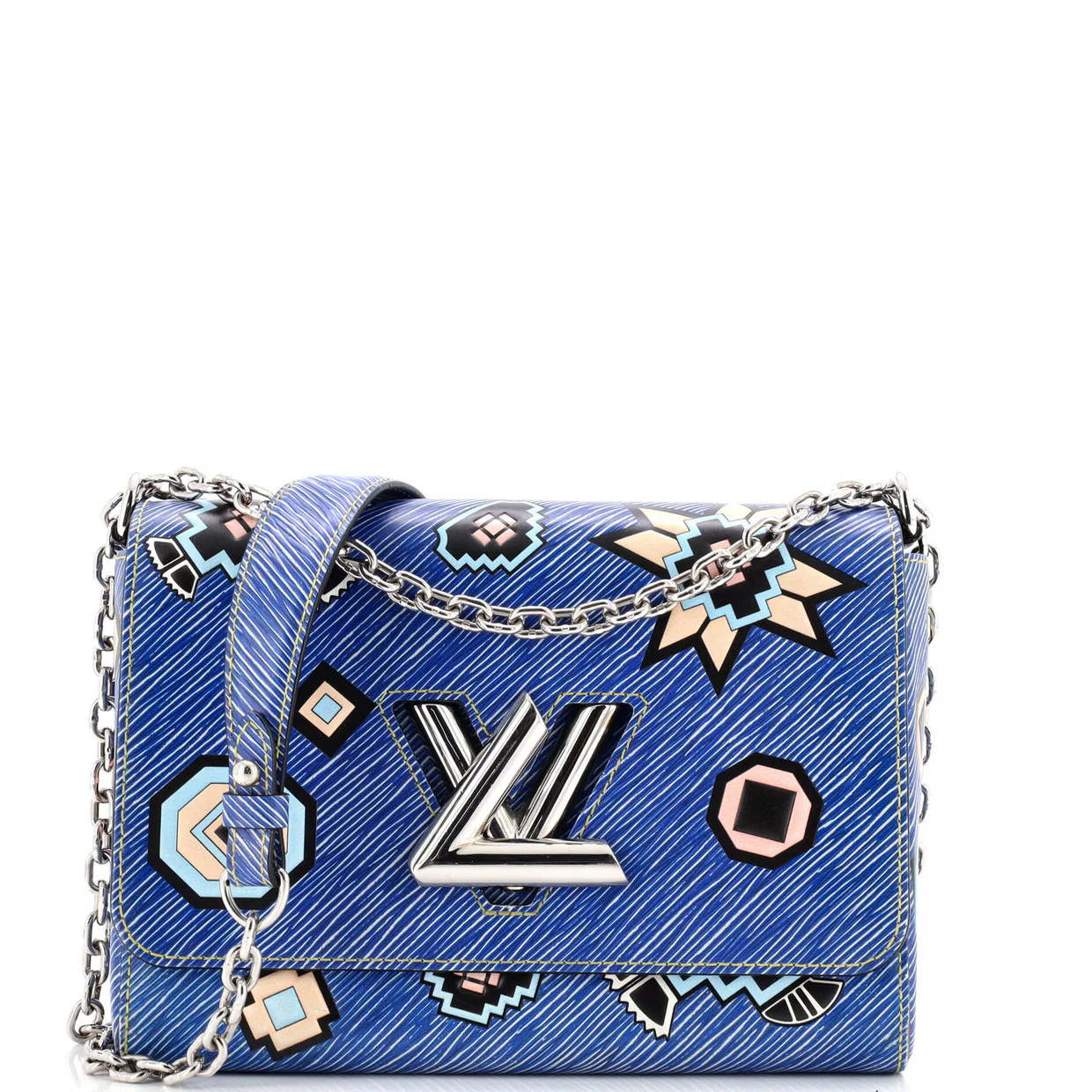 Twist Handbag Limited Edition Azteque Epi Leather MM - Deep Luxury