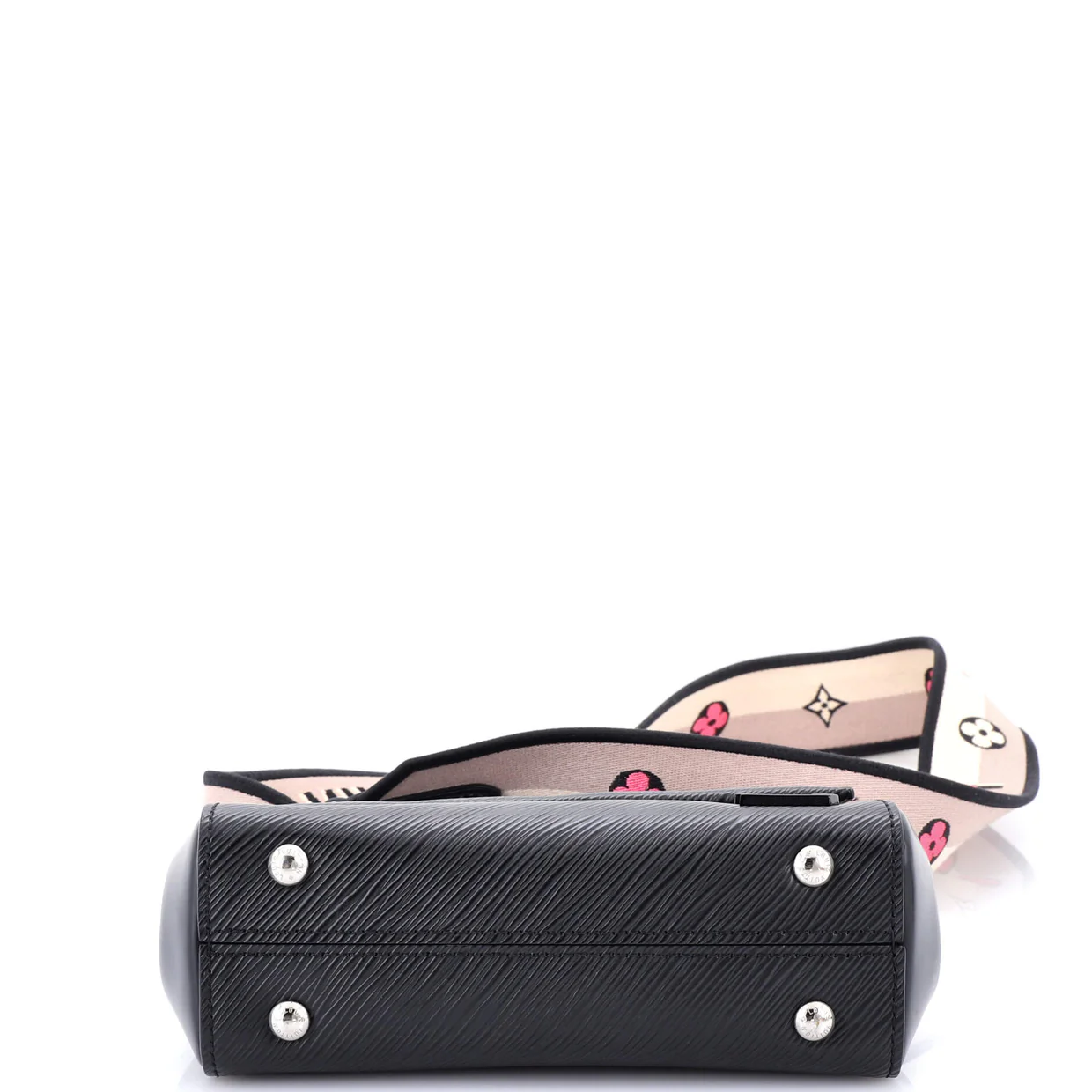 Cluny Top Handle Bag Epi Leather Mini - Deep Luxury