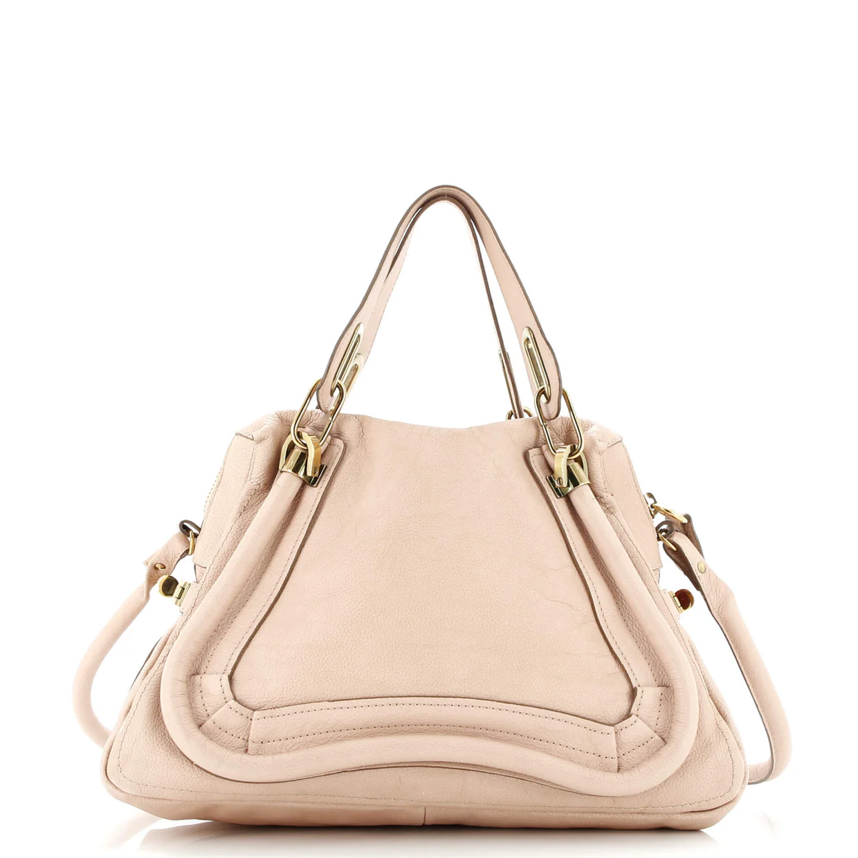 Paraty Top Handle Bag Leather Medium - Deep Luxury