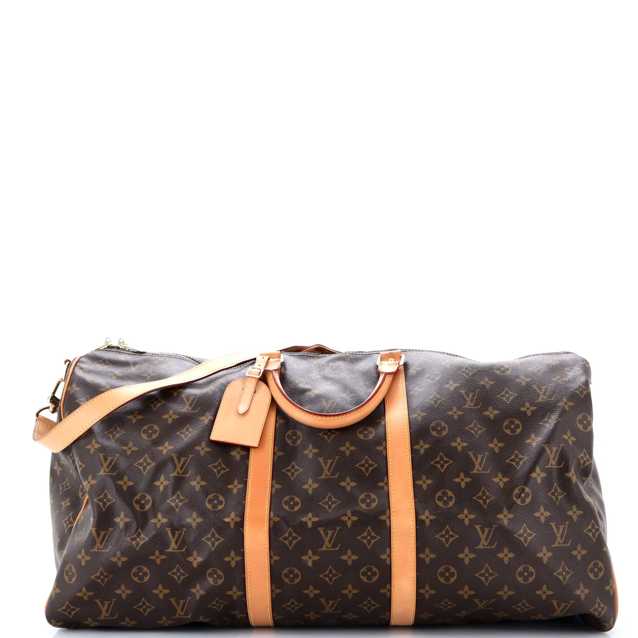 Keepall Bandouliere Bag Monogram Canvas 60 - Deep Luxury