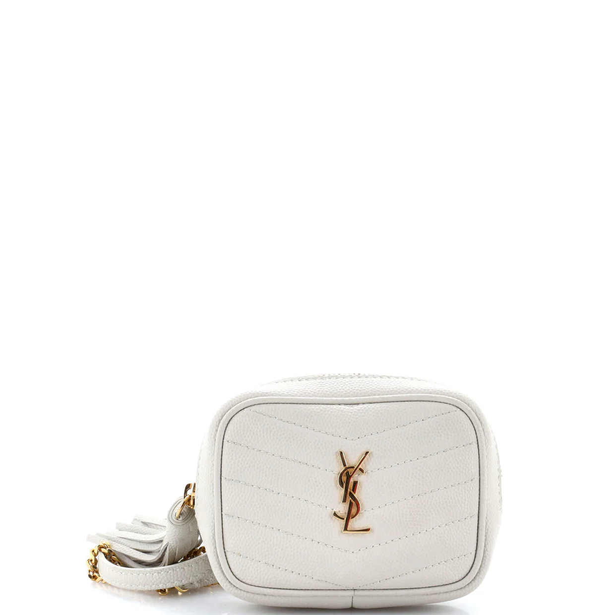 Lou Camera Bag Matelasse Chevron Leather Baby - Deep Luxury