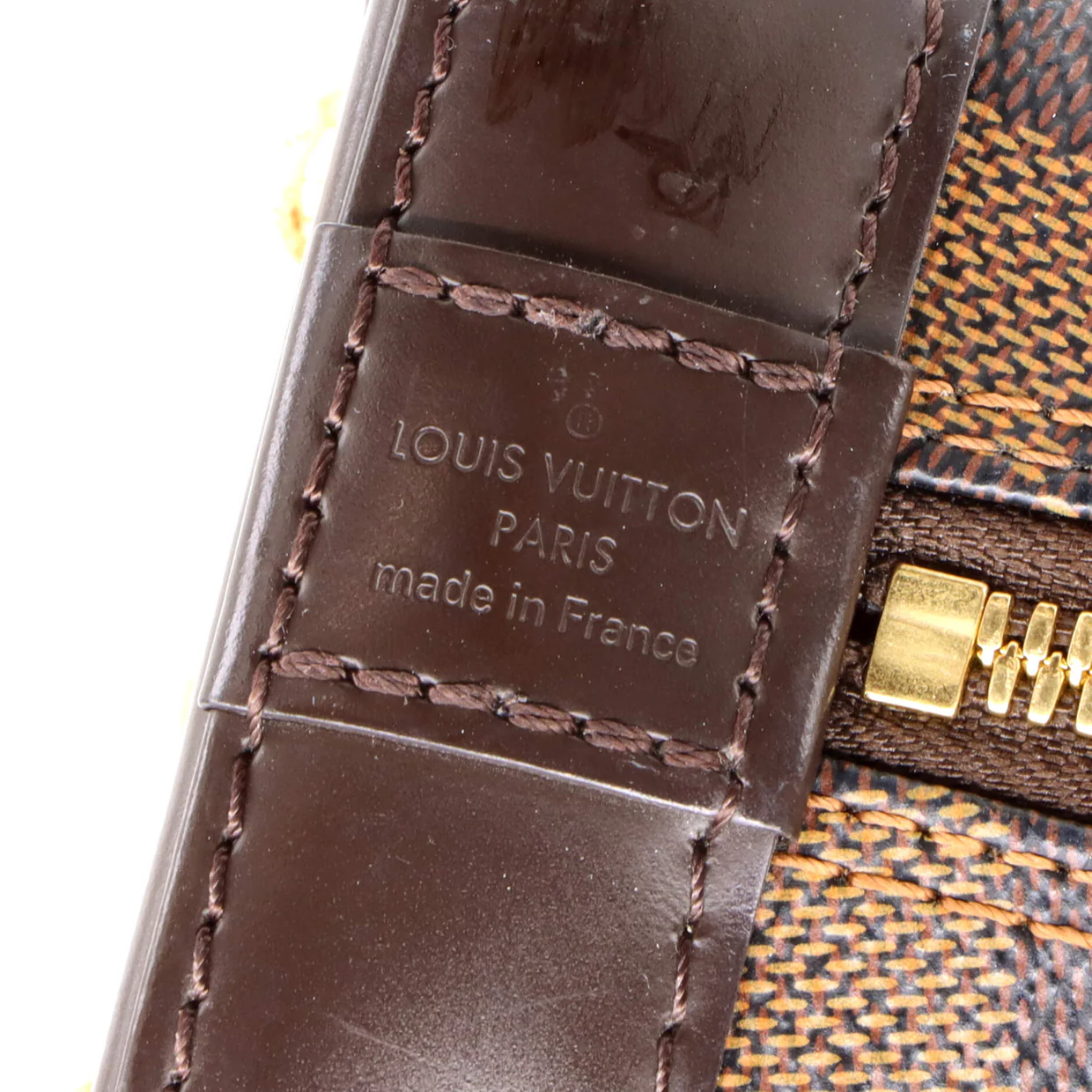 Alma Handbag Damier BB - Deep Luxury