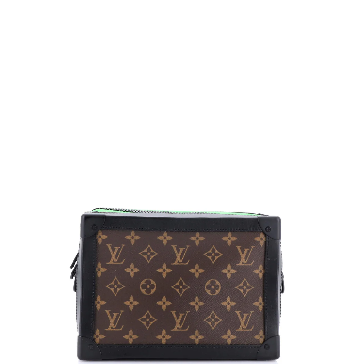 Soft Trunk Bag Monogram Canvas with LV Friends Patch - Deep Luxury