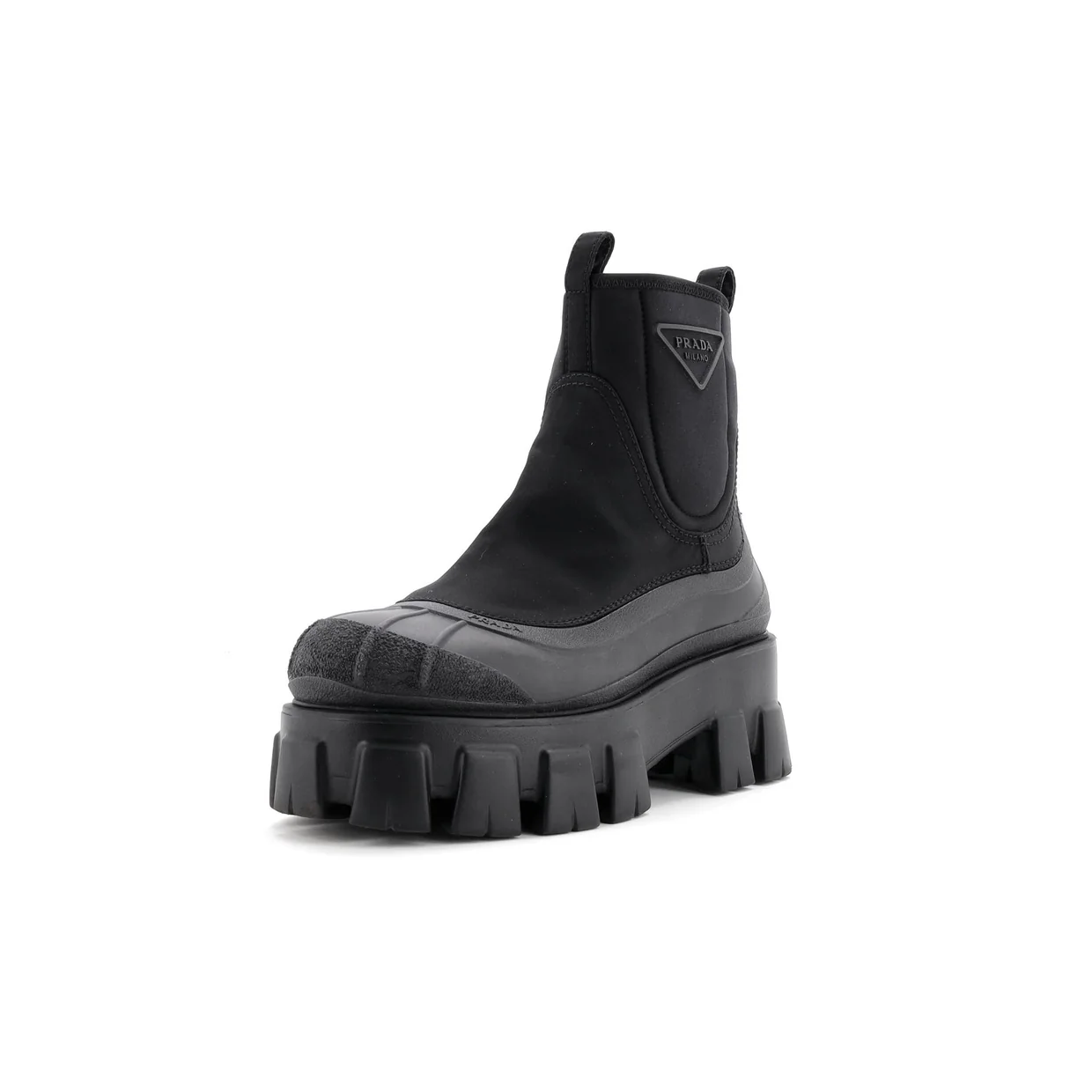 Women's Monolith Duck Combat Boots Re-Nylon Gabardine - Deep Luxury