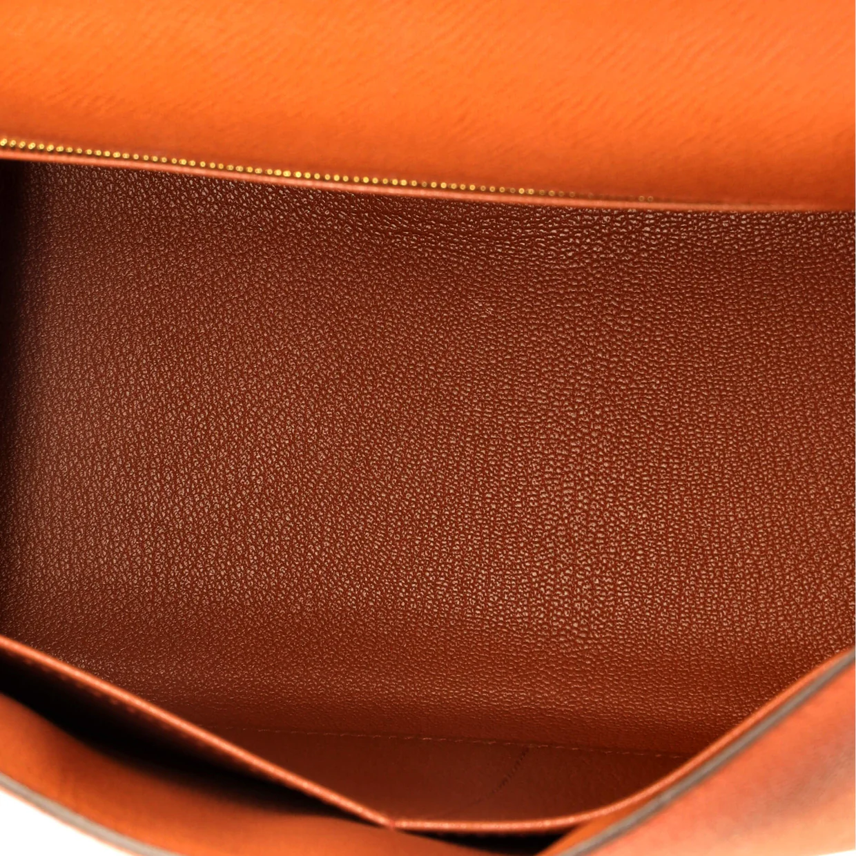 Kelly Handbag Terre Battue Epsom with Gold Hardware 28 - Deep Luxury