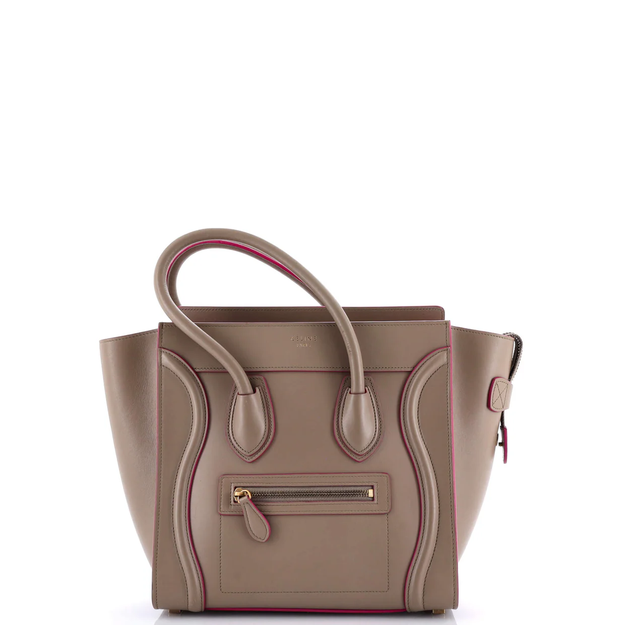 Luggage Bag Smooth Leather Micro - Deep Luxury