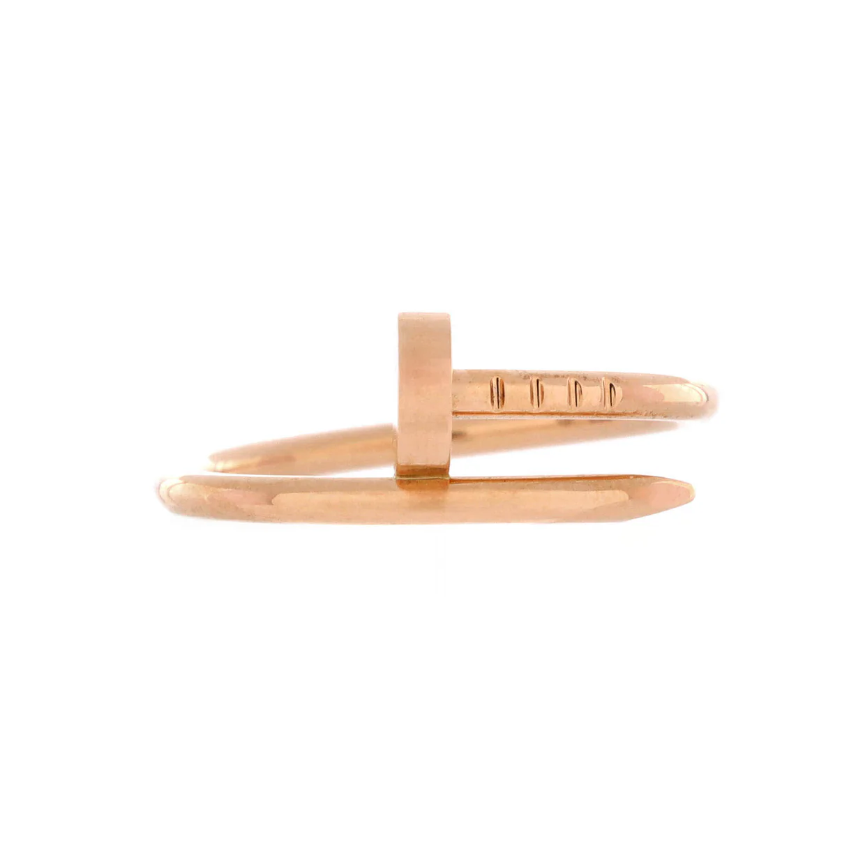Juste un Clou Ring 18K Rose Gold Small - Deep Luxury