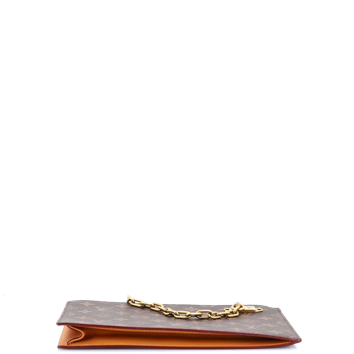 Legacy Chain Clutch Monogram Canvas - Deep Luxury