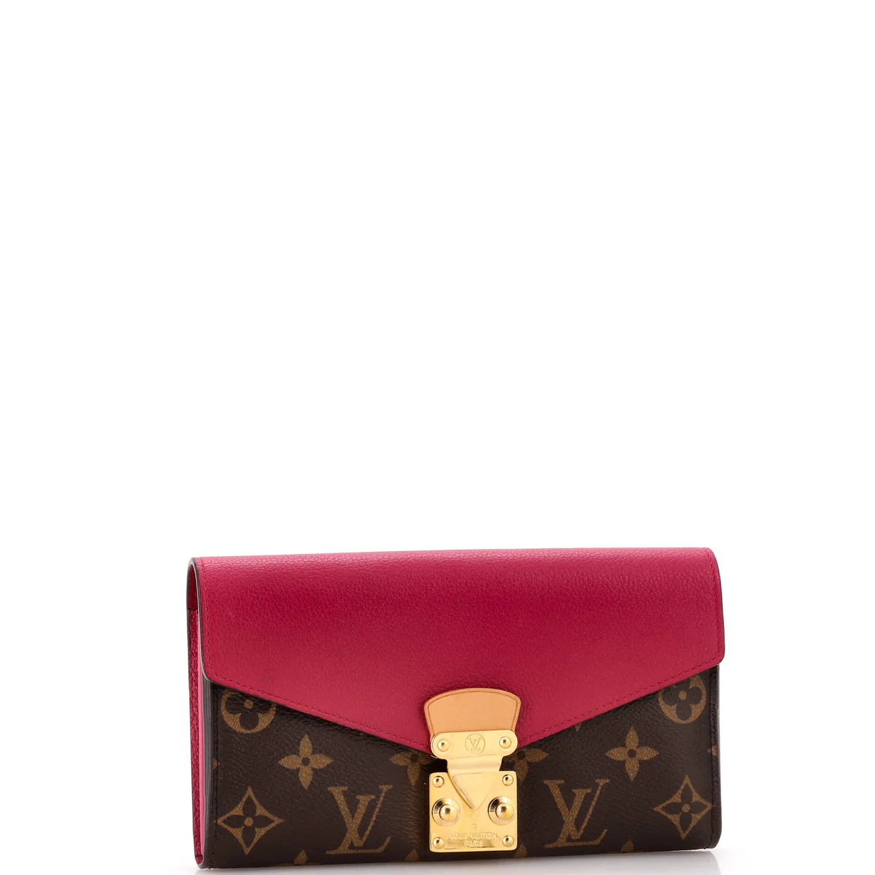 Pallas Wallet Monogram Canvas and Calfskin - Deep Luxury