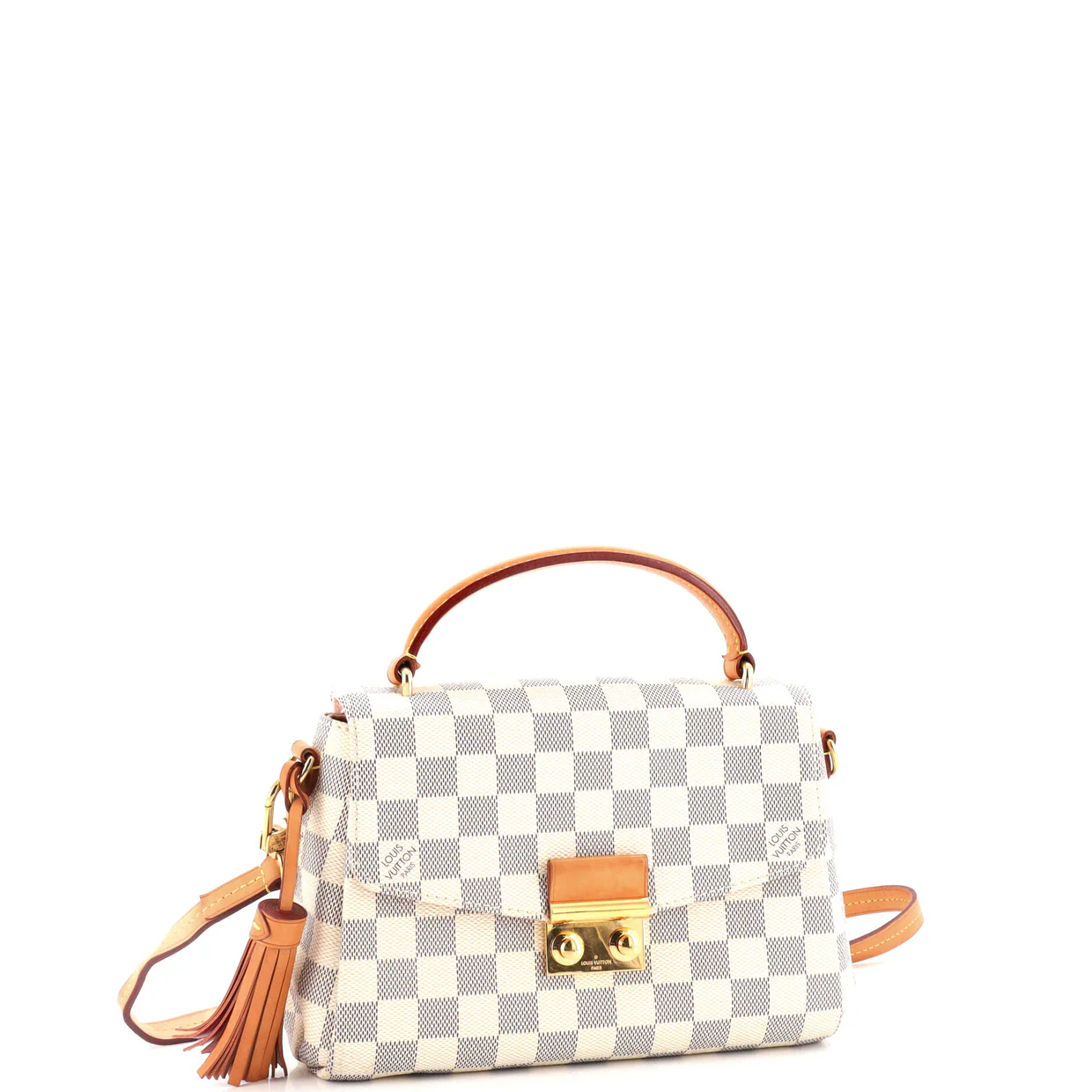 Croisette Handbag Damier - Deep Luxury