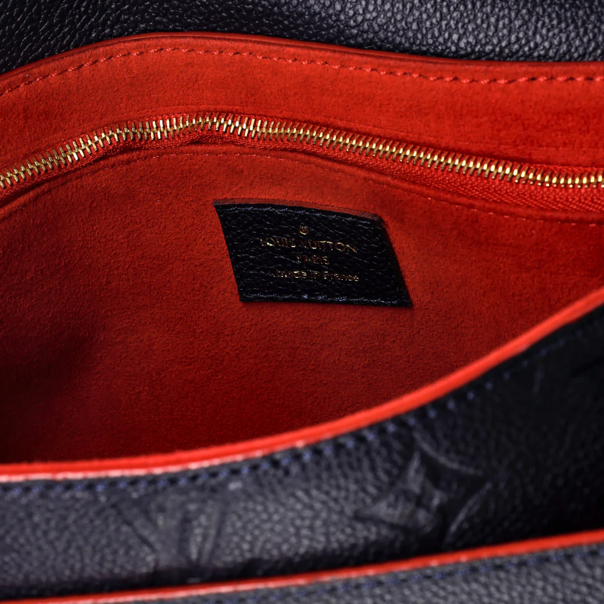 Vavin Handbag Monogram Empreinte Leather PM - Deep Luxury