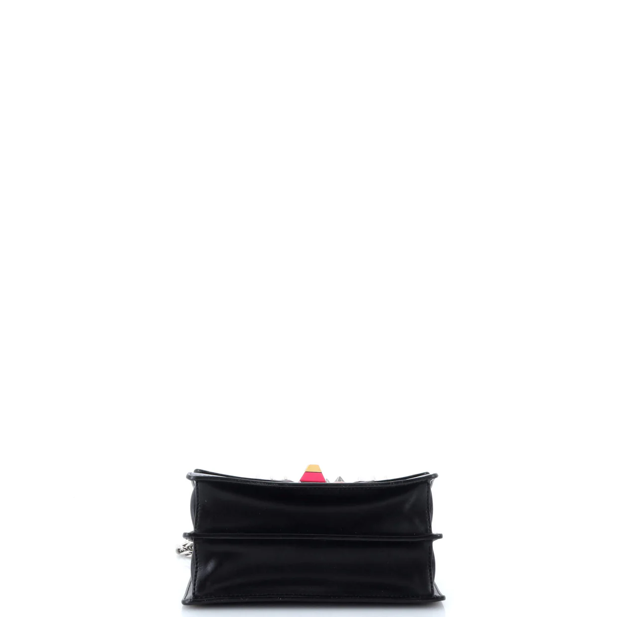 Kan I Bag Embellished Applique Leather Small - Deep Luxury