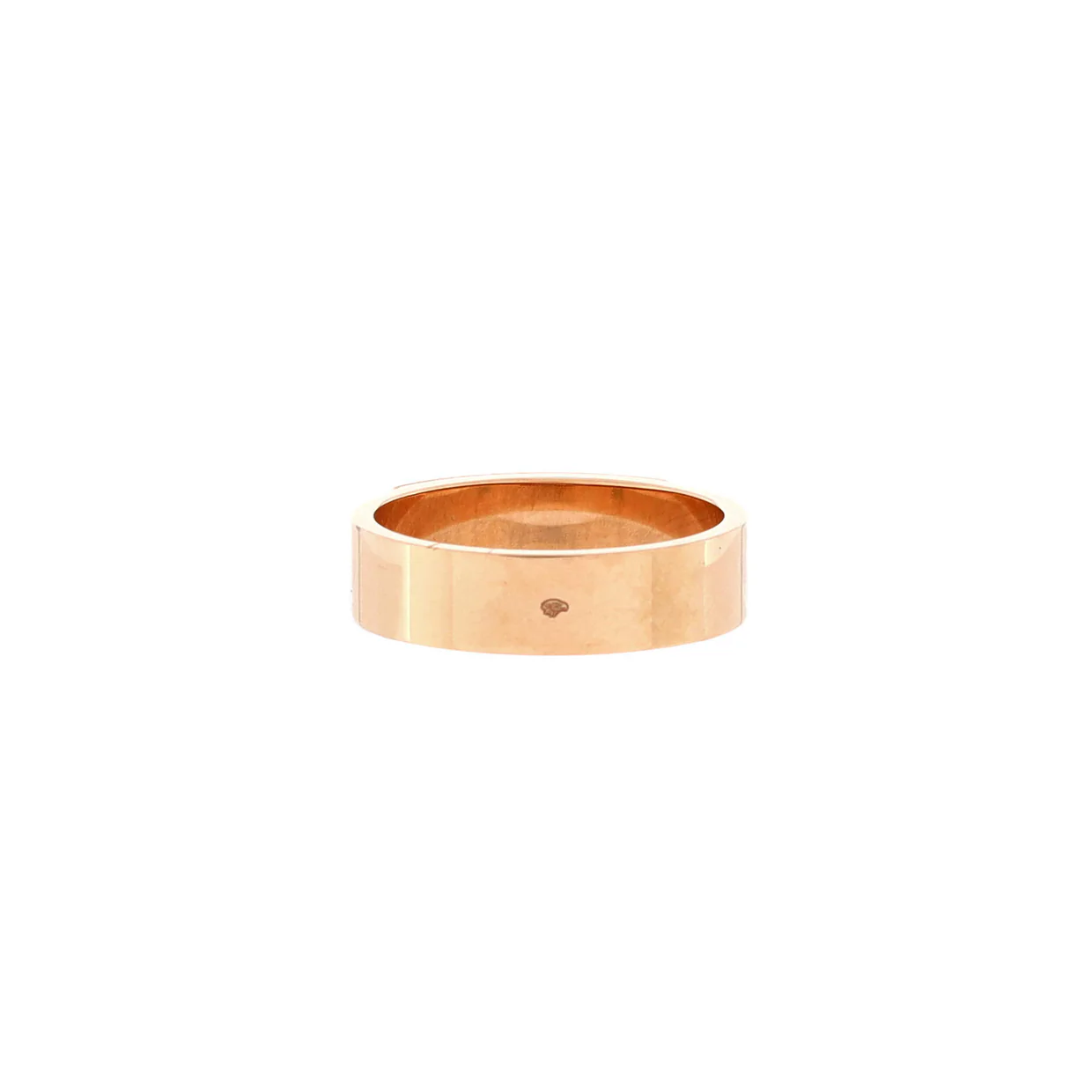 Kelly Ring 18K Rose Gold with Diamonds PM - Deep Luxury