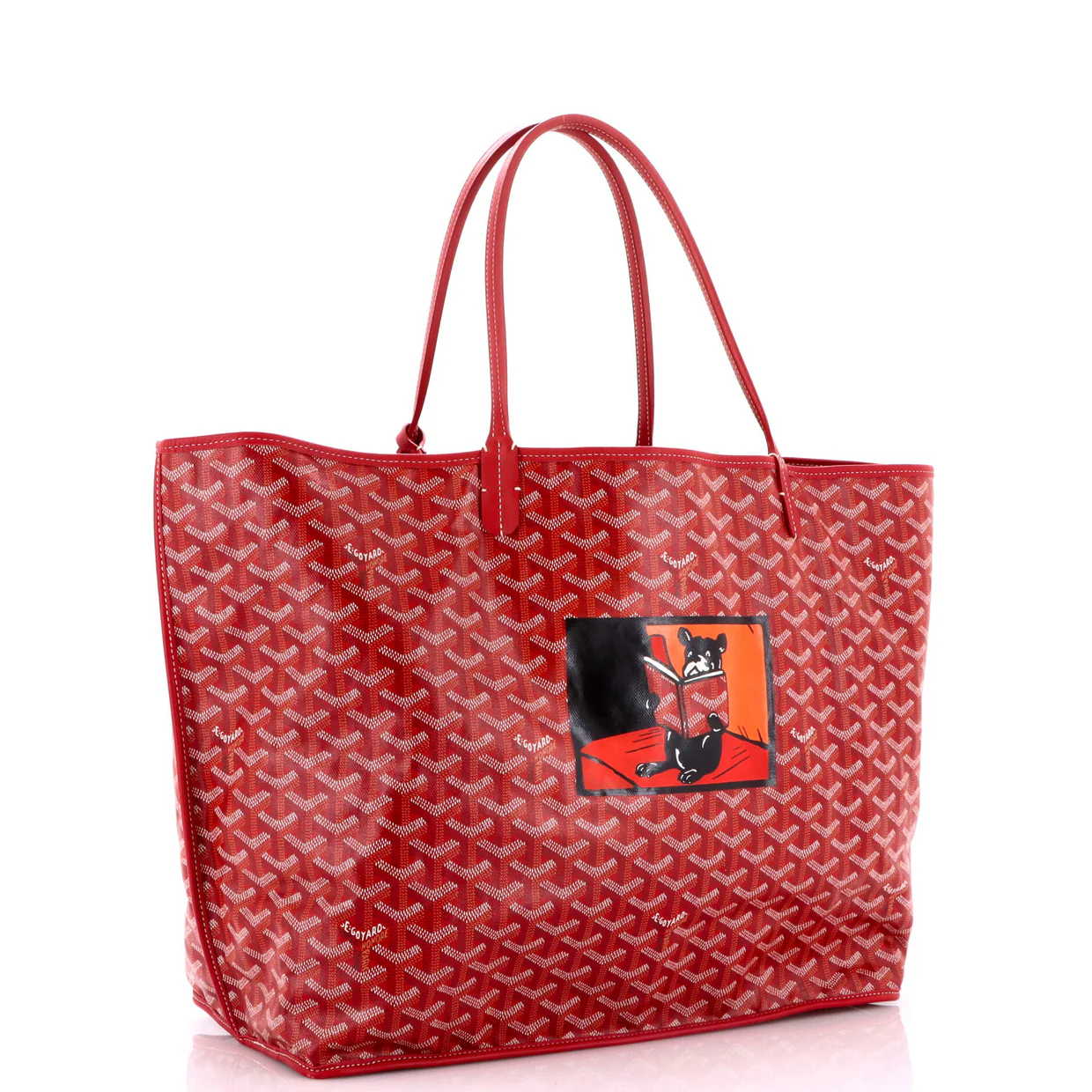 Anjou Reversible Tote Coated Canvas GM - Deep Luxury
