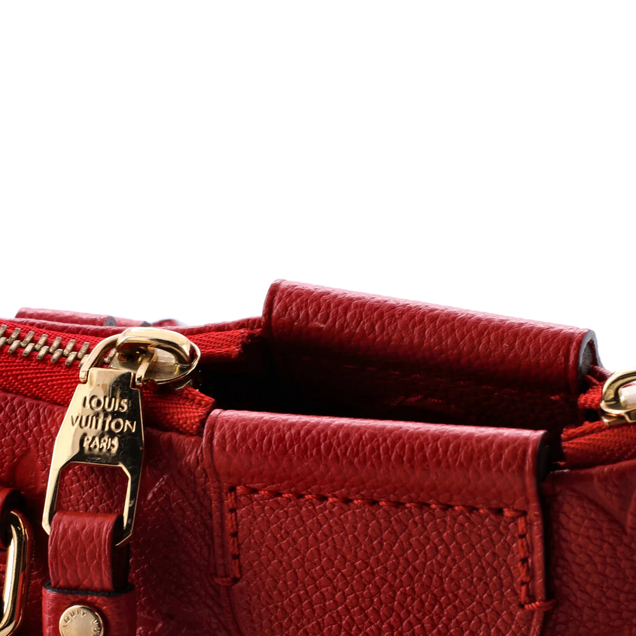 Mazarine Handbag Monogram Empreinte Leather PM - Deep Luxury