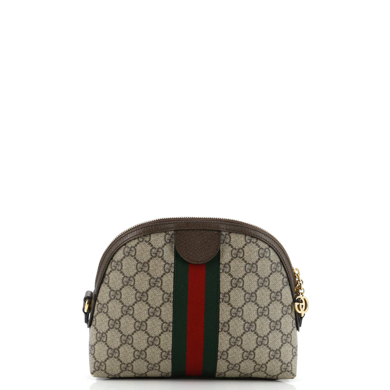 Ophidia Dome Shoulder Bag GG Coated Canvas Small - Deep Luxury