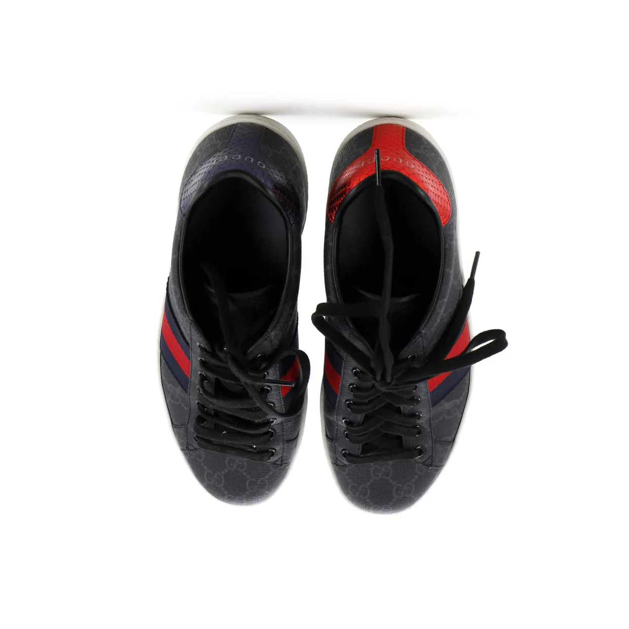 Ace Sneakers GG Coated Canvas - Deep Luxury