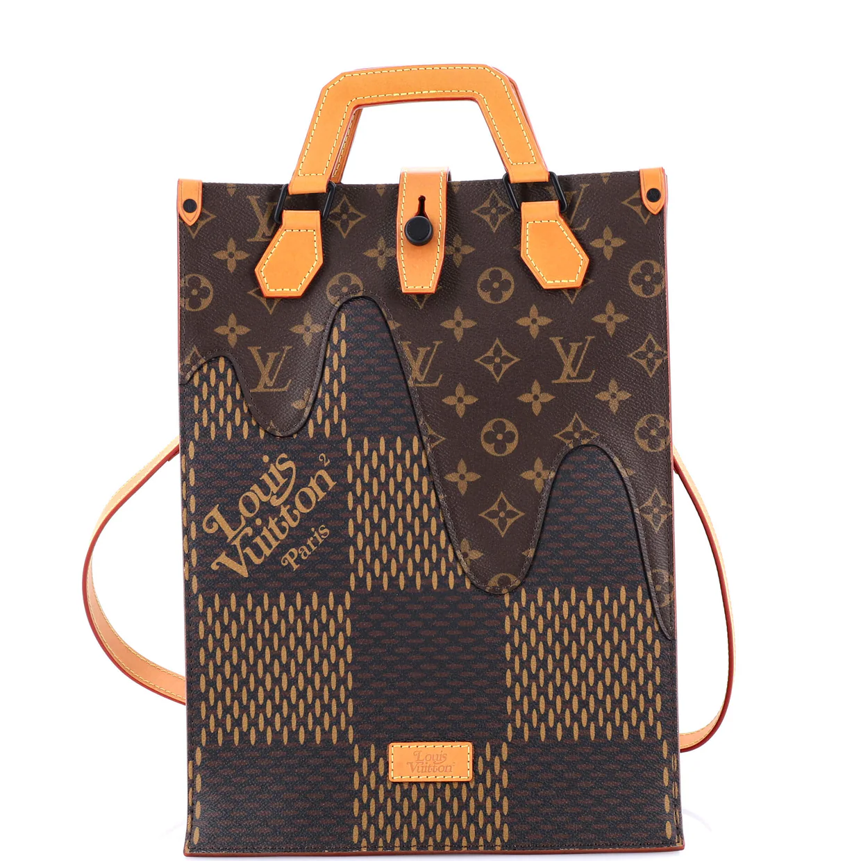 Nigo Tote Limited Edition Giant Damier and Monogram Canvas Mini - Deep Luxury