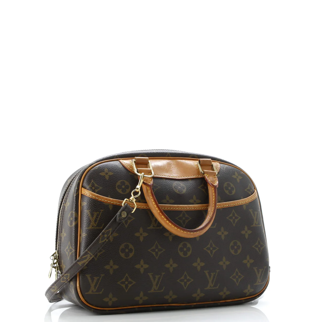 Trouville Handbag Monogram Canvas - Deep Luxury