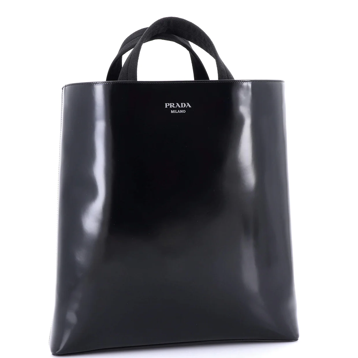 Tote with Water Bottle Brushed Leather - Deep Luxury
