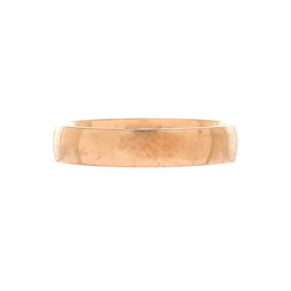 Ever Herakles Wedding Band Ring 18K Rose Gold with Diamonds - Deep Luxury