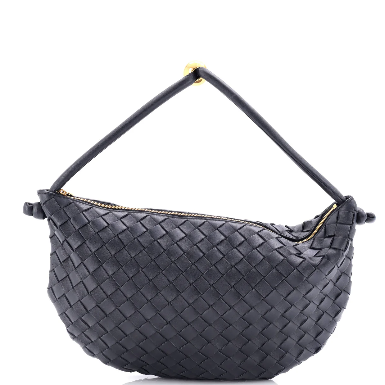 Turn Pouch Intrecciato Nappa Medium - Deep Luxury