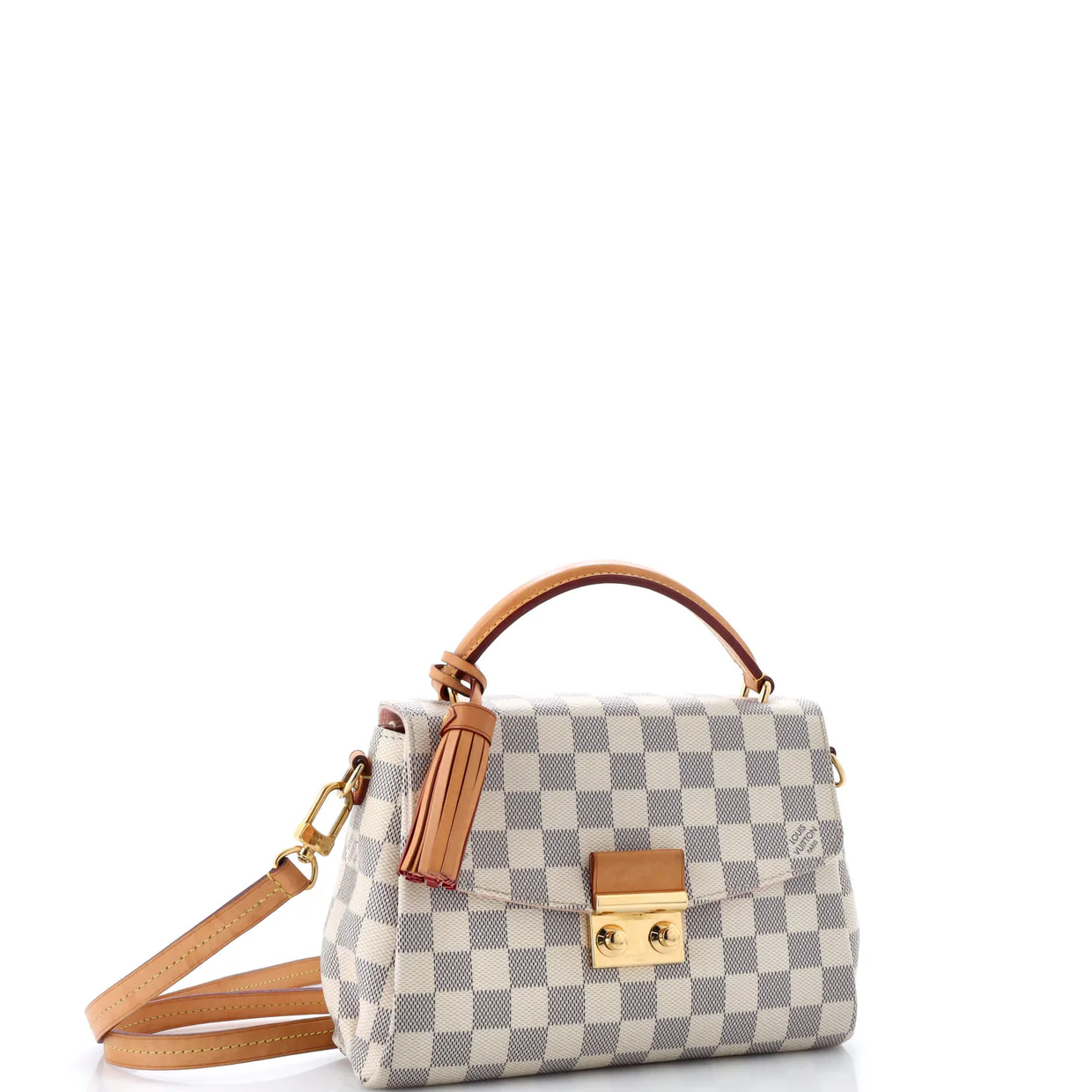 Croisette Handbag Damier - Deep Luxury