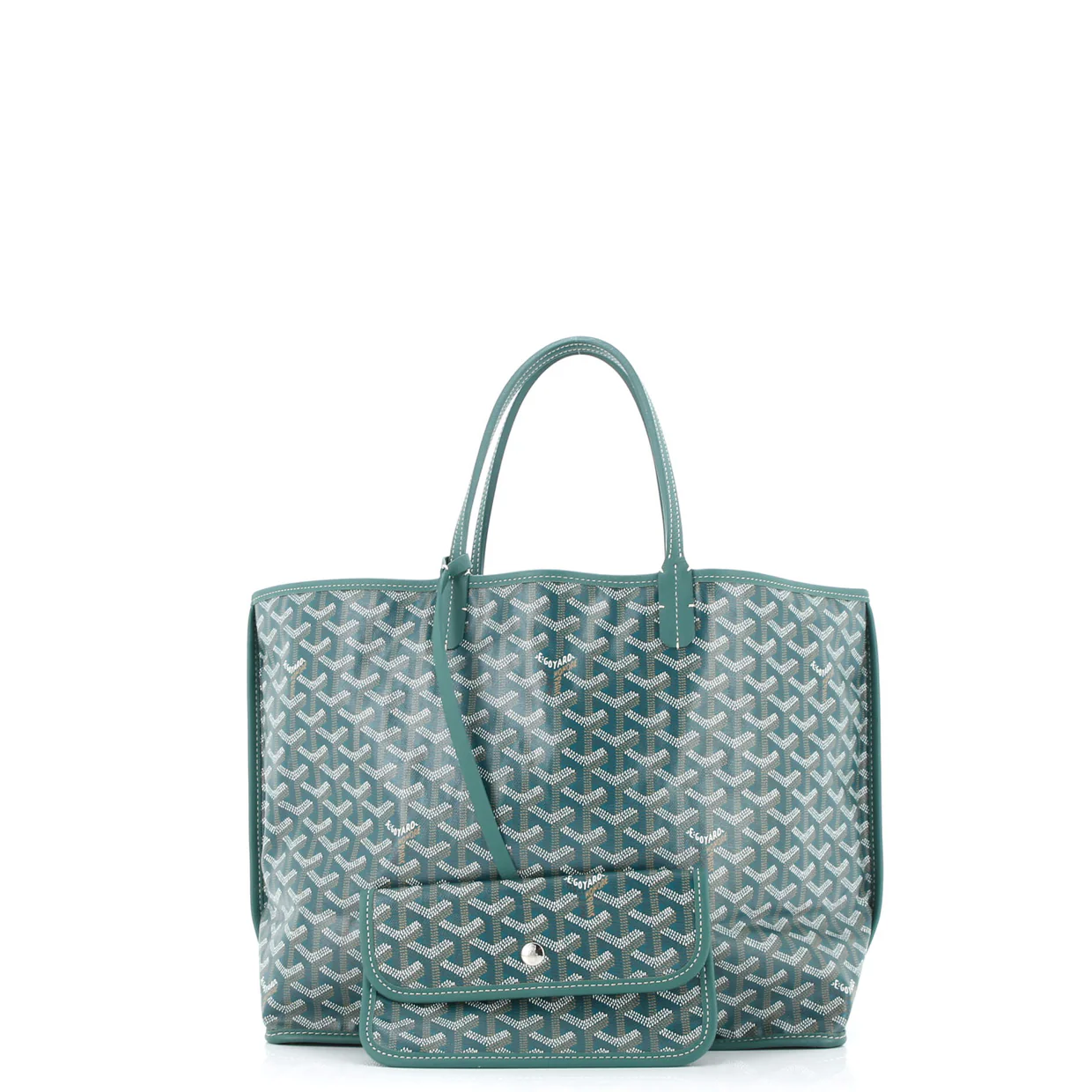 Anjou Reversible Tote Coated Canvas PM - Deep Luxury