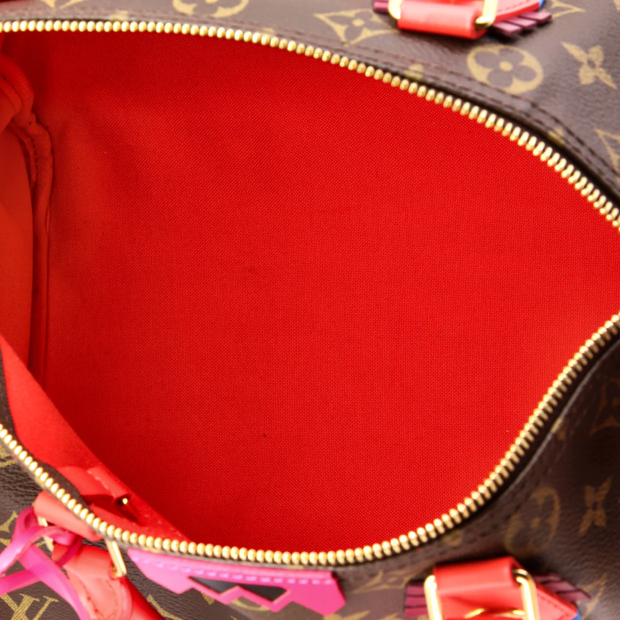 Speedy Handbag Limited Edition Totem Monogram Canvas with Leather 30 - Deep Luxury