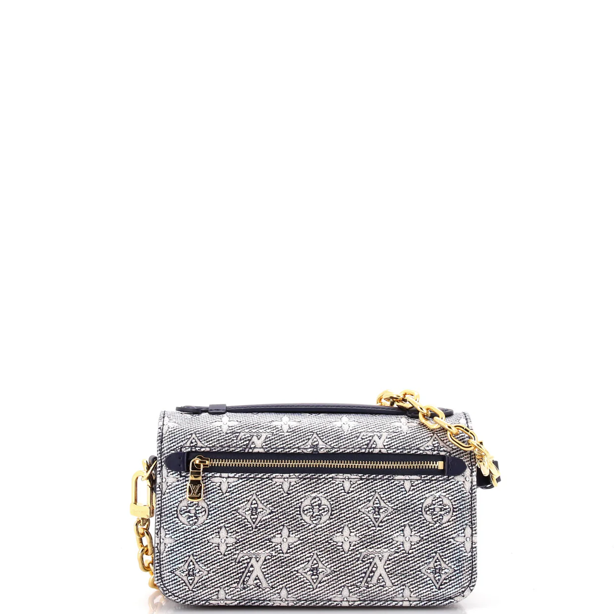 Pochette Metis Monoglam Jacquard Canvas East West - Deep Luxury