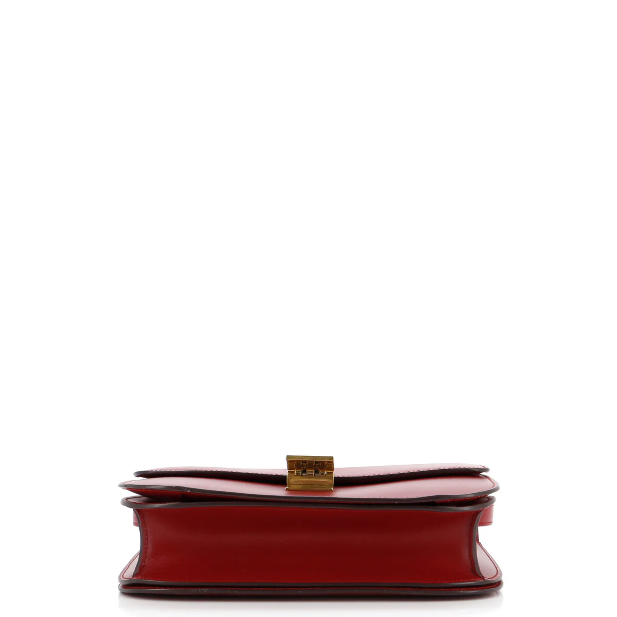 Classic Box Bag Smooth Leather Medium - Deep Luxury