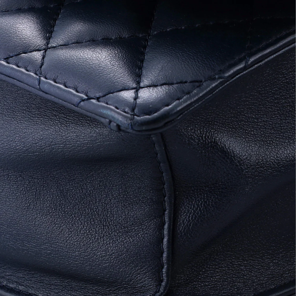 Fantasy Pearls Flap Bag Quilted Lambskin Large - Deep Luxury