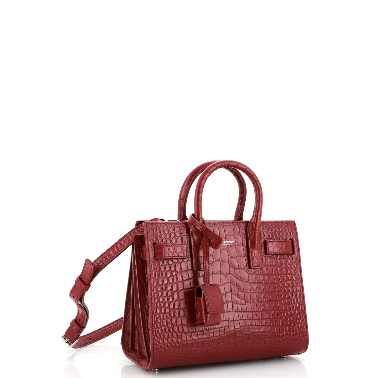 Sac de Jour NM Bag Crocodile Embossed Leather Baby - Deep Luxury
