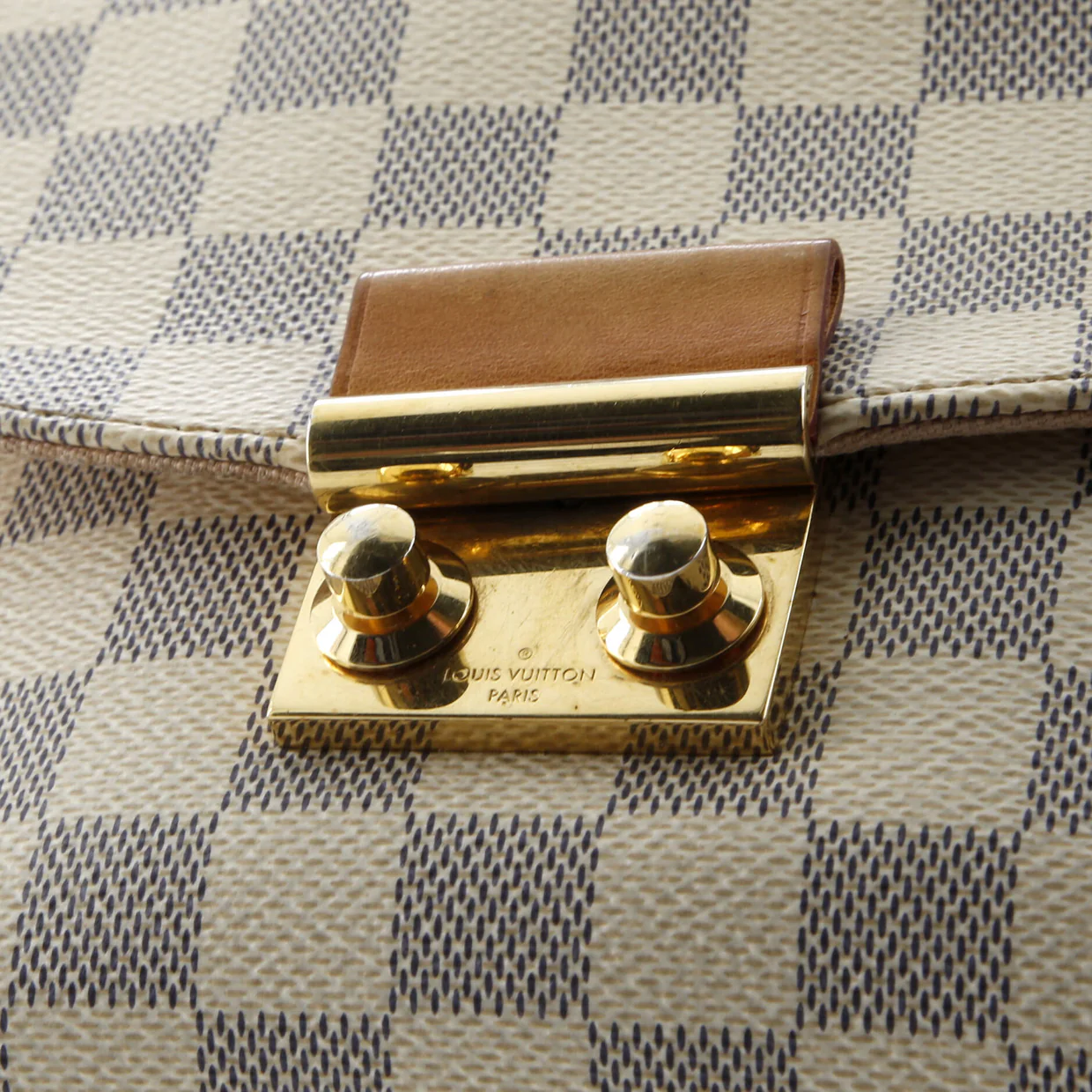 Croisette Handbag Damier - Deep Luxury