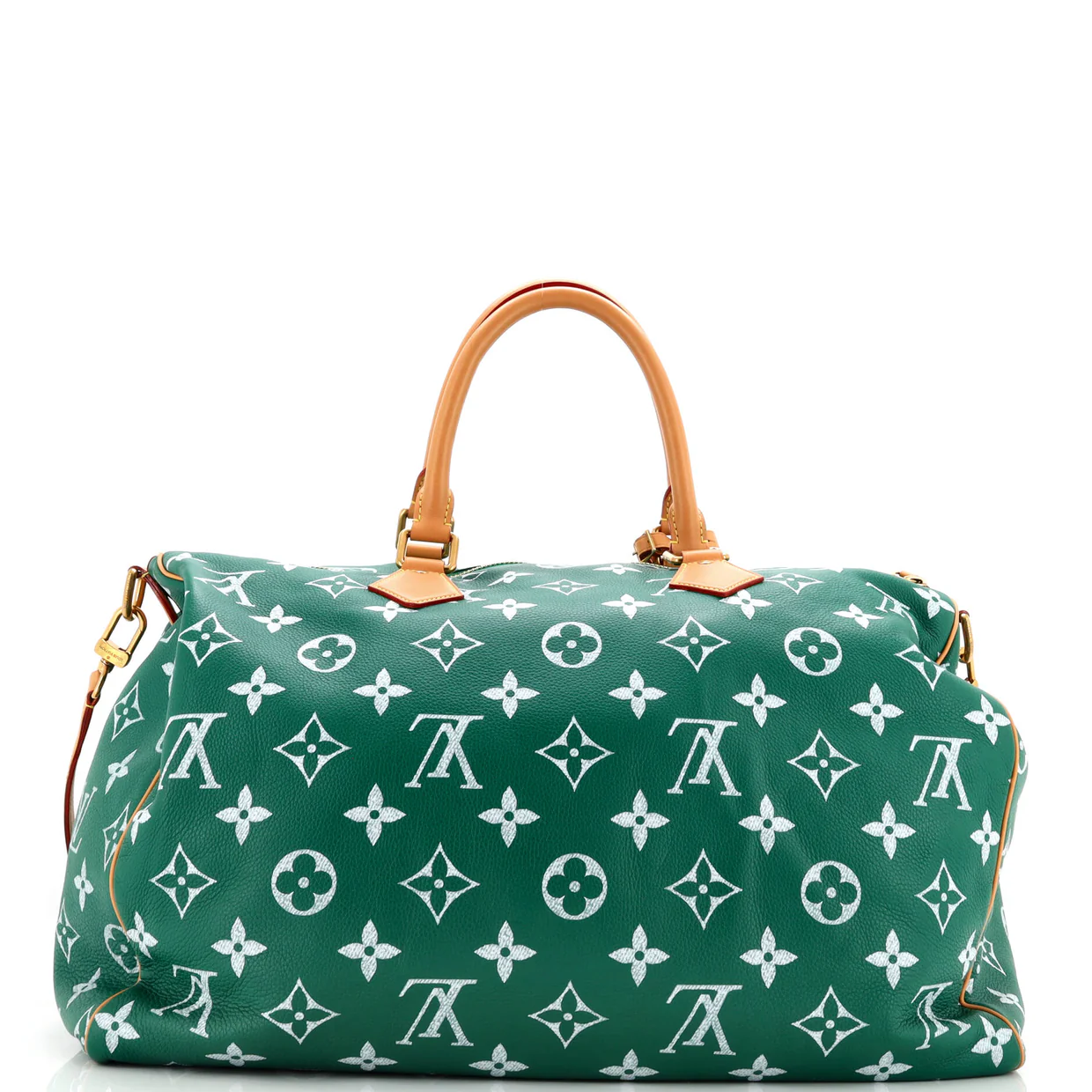 Speedy P9 Bandouliere Bag Monogram Leather 50 - Deep Luxury